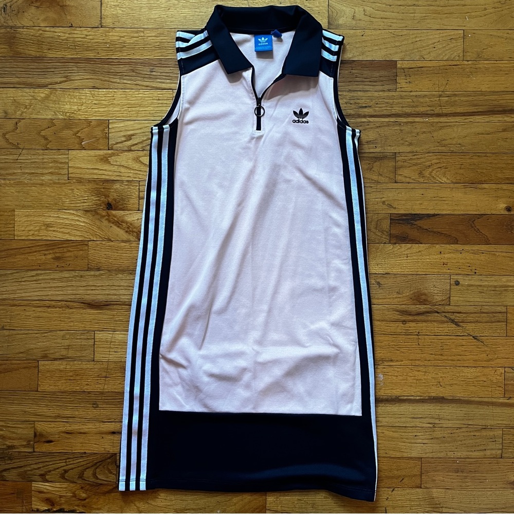 ADIDAS SLEEVELESS DRESS WITH COLLAR